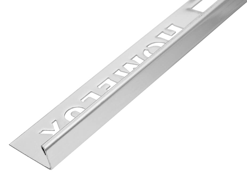 Polished Silver Metal Straight Edge Tile Trim - Homelux